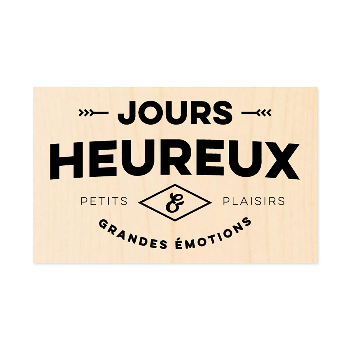 Tampon Jours heureux