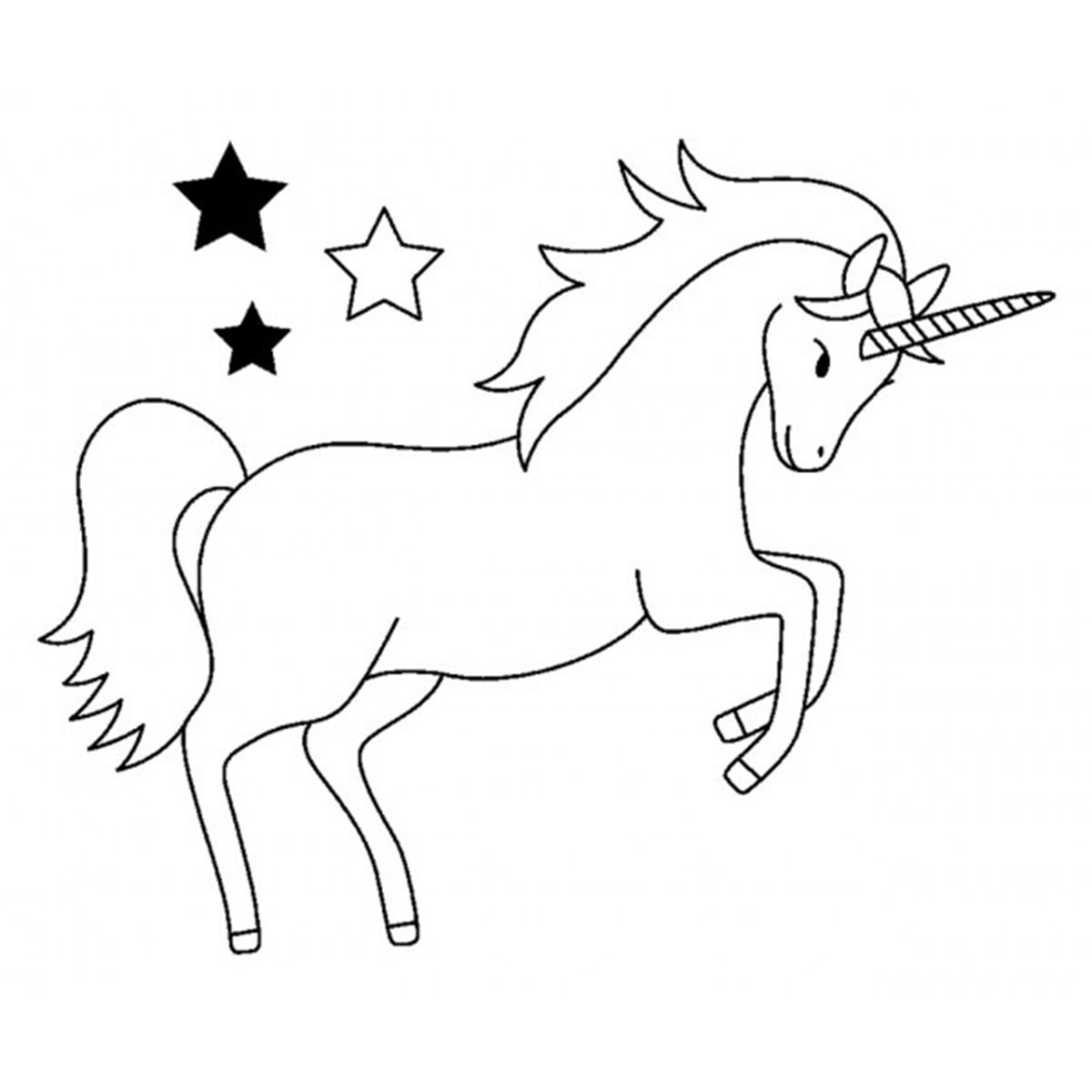 Tampon bois Licorne - Artemio