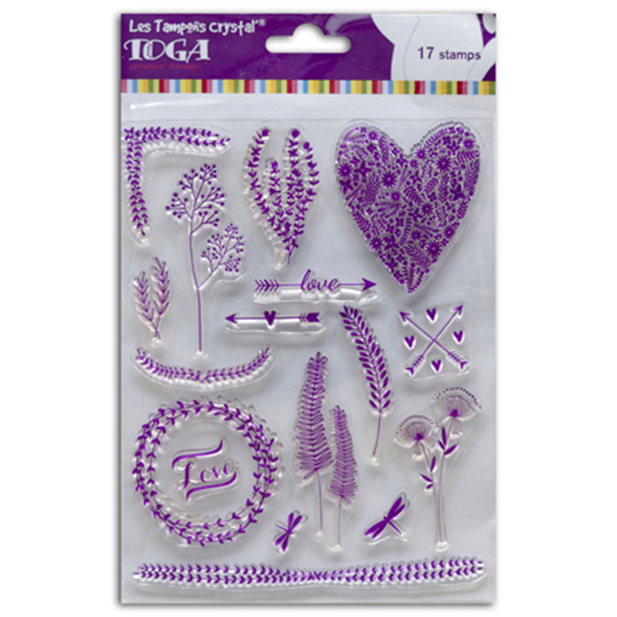 Tampon Clear Végétal 14x18 - Toga