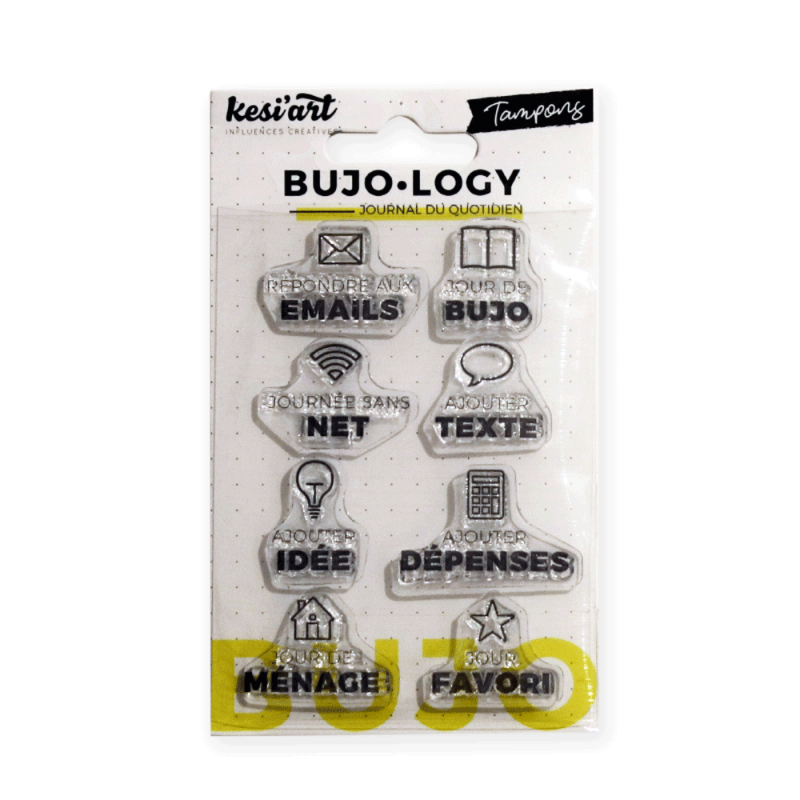 Tampons transparents - Bujo - Bujo-Logy