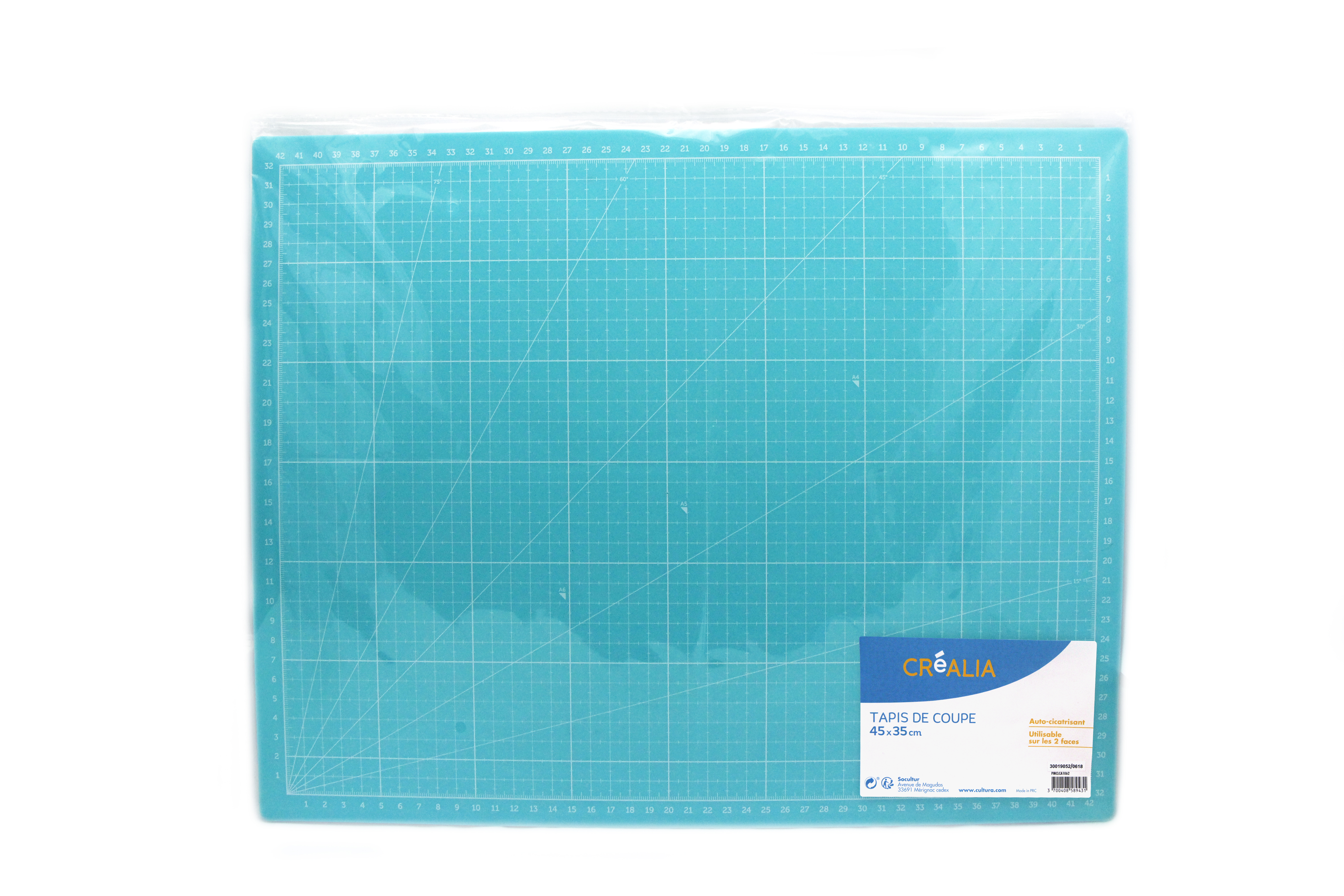 Tapis de découpe autocicatrisant - 45x35 cm - Créalia