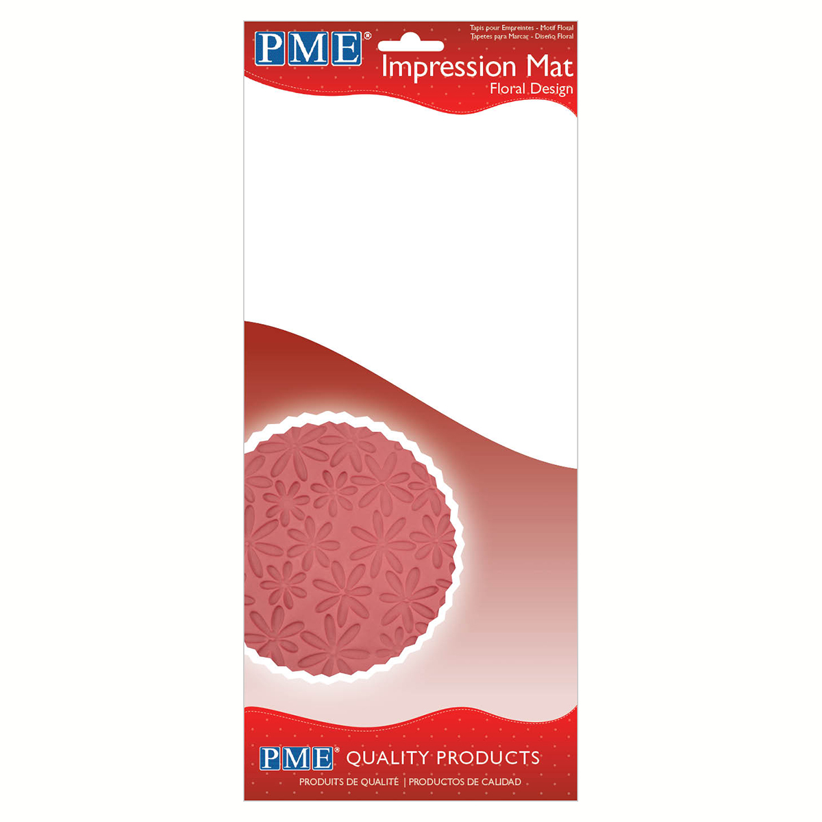 Tapis d'impression - floral - PME