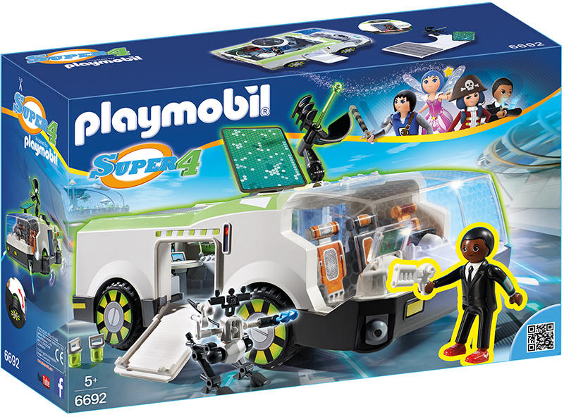 Super 4 - Techno Caméléon avec Gene - Playmobil - 6692