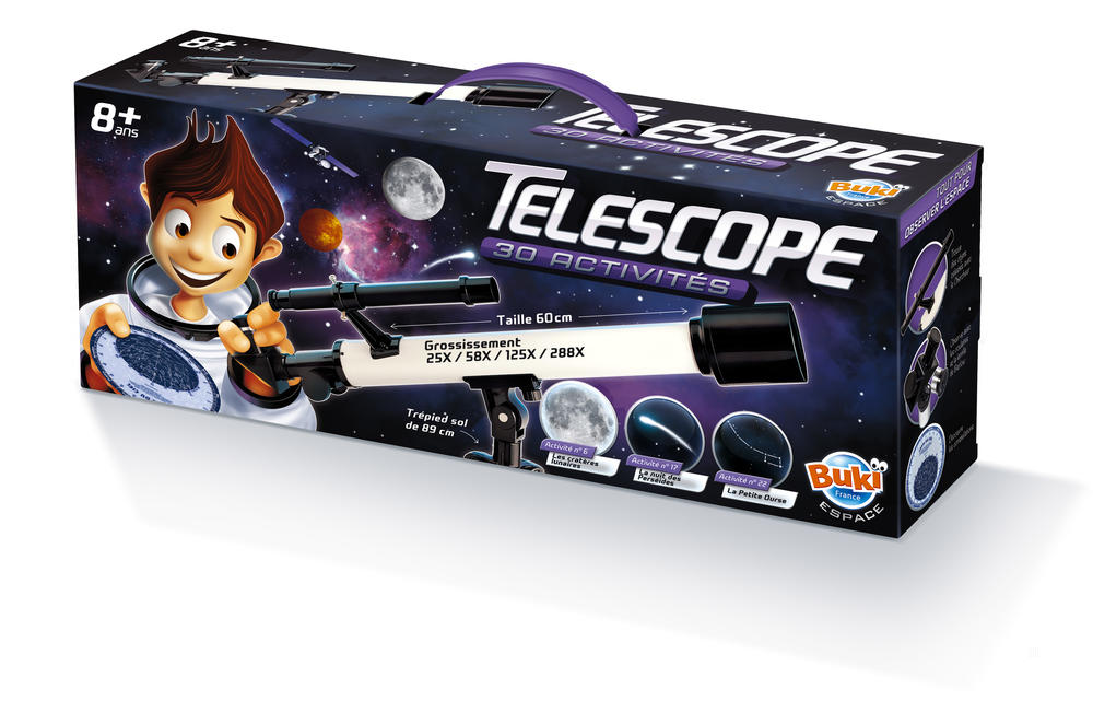 Téléscope - 30 activités - Buki