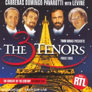 THE 3 TENORS PARIS 1988-THE CONCERT OF THE CENTURY RECORDED LIVE
