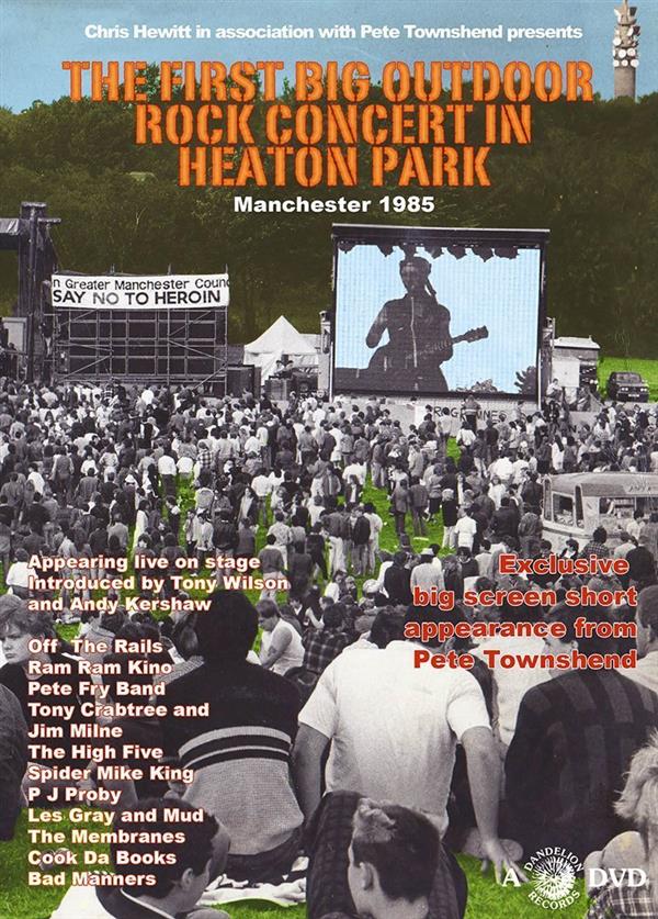 THE FIRST BIG OUTDOOR ROCK CONCERT IN HEATON PARK MANCHESTER 1985