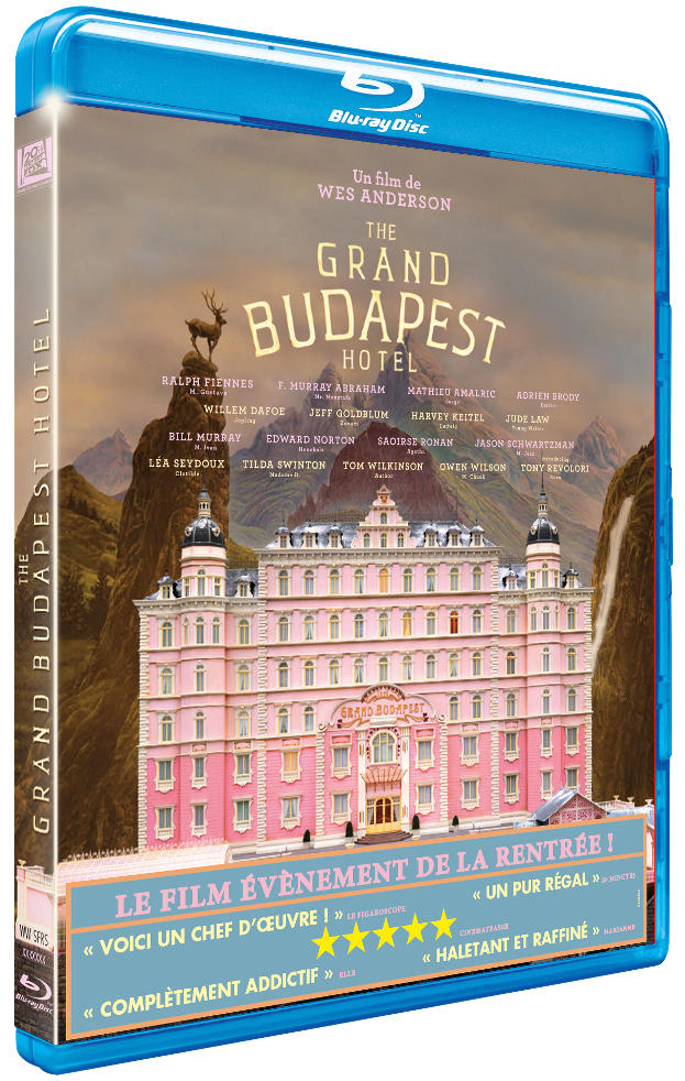 The Grand Budapest Hotel - Blu-ray