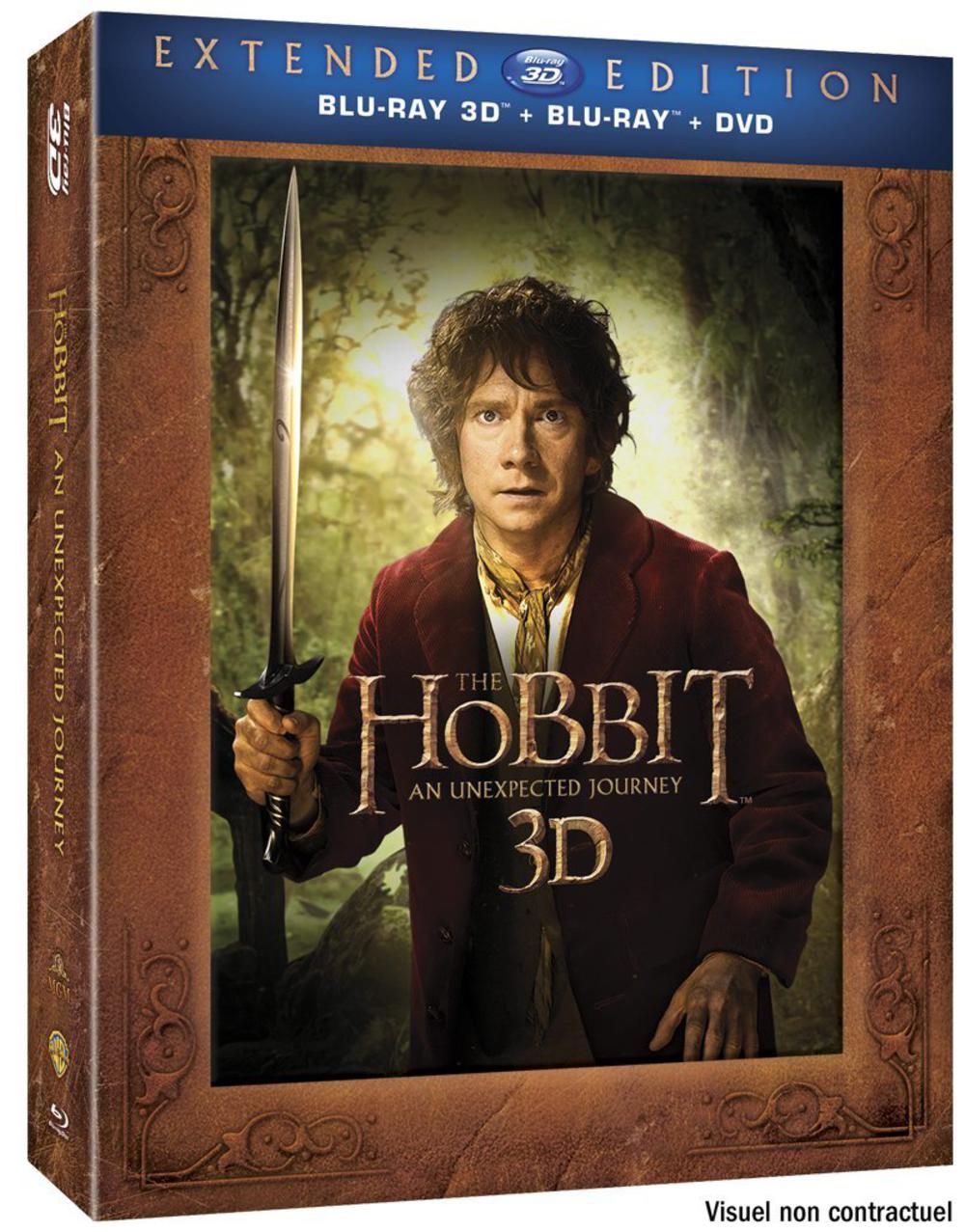 Le Hobbit : Un voyage inattendu - Version longue - Edition 2 Blu-ray 3D + 3 Blu-ray + 2 DVD