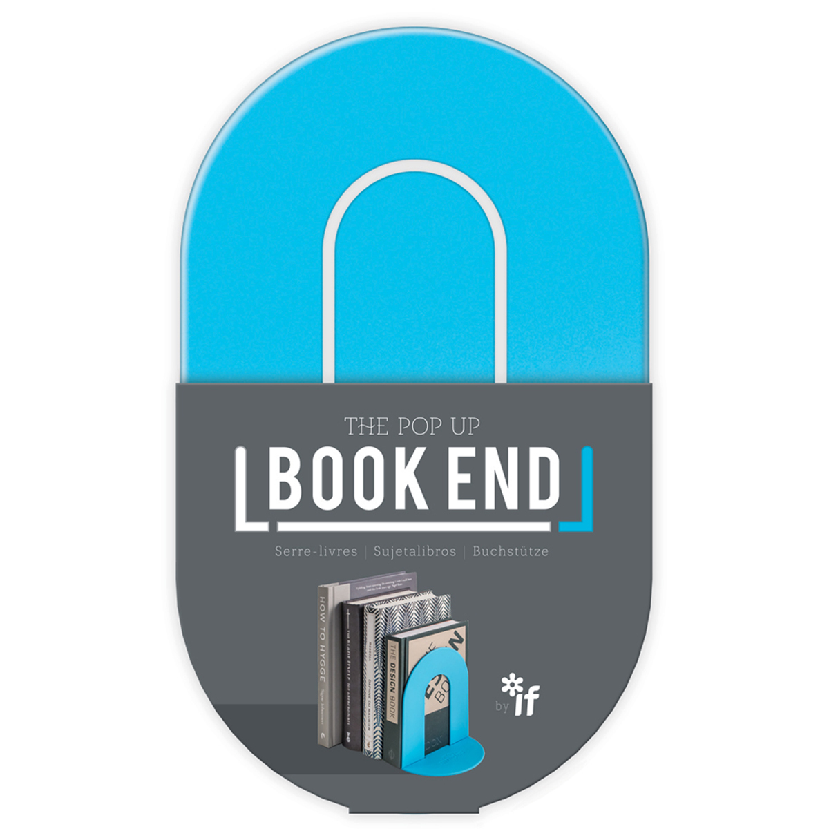 The Pop-Up Book End- Bleu