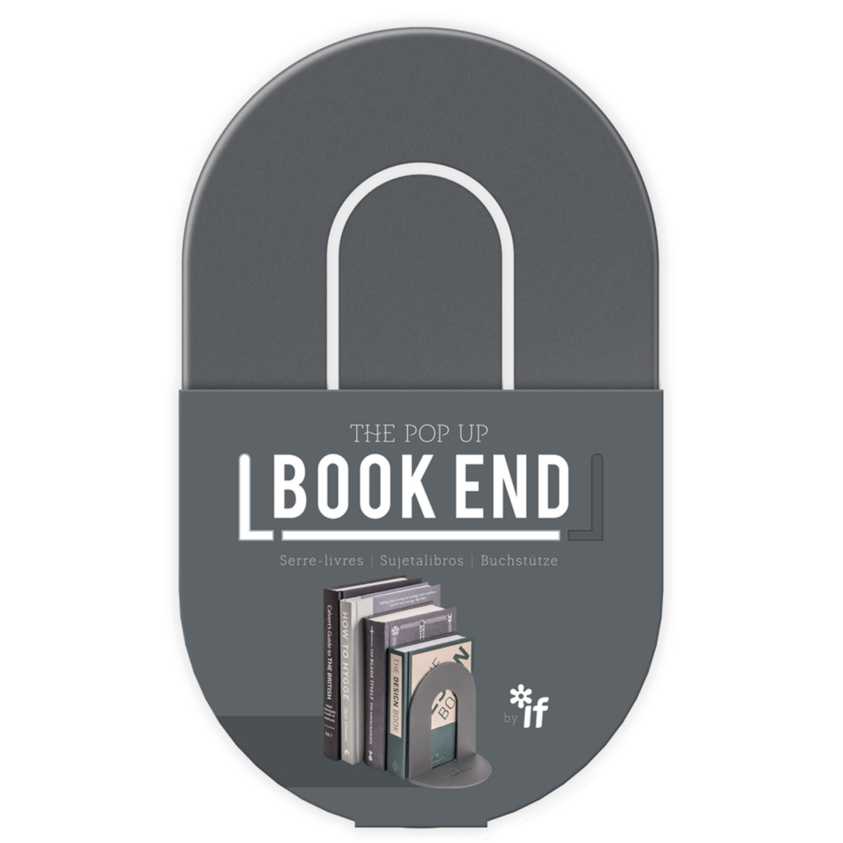 The Pop-Up Book End - Gris