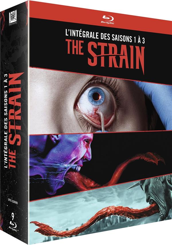 THE STRAIN  SAISONS 1 A 3 COFFRET 9 BD