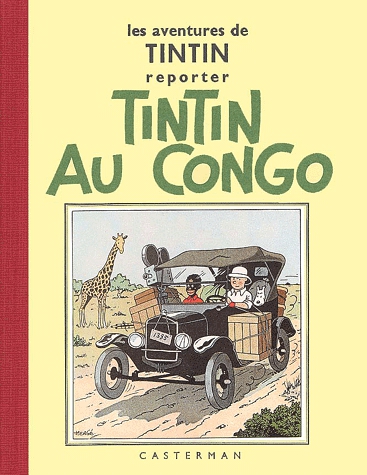 Tintin au congo fac similé