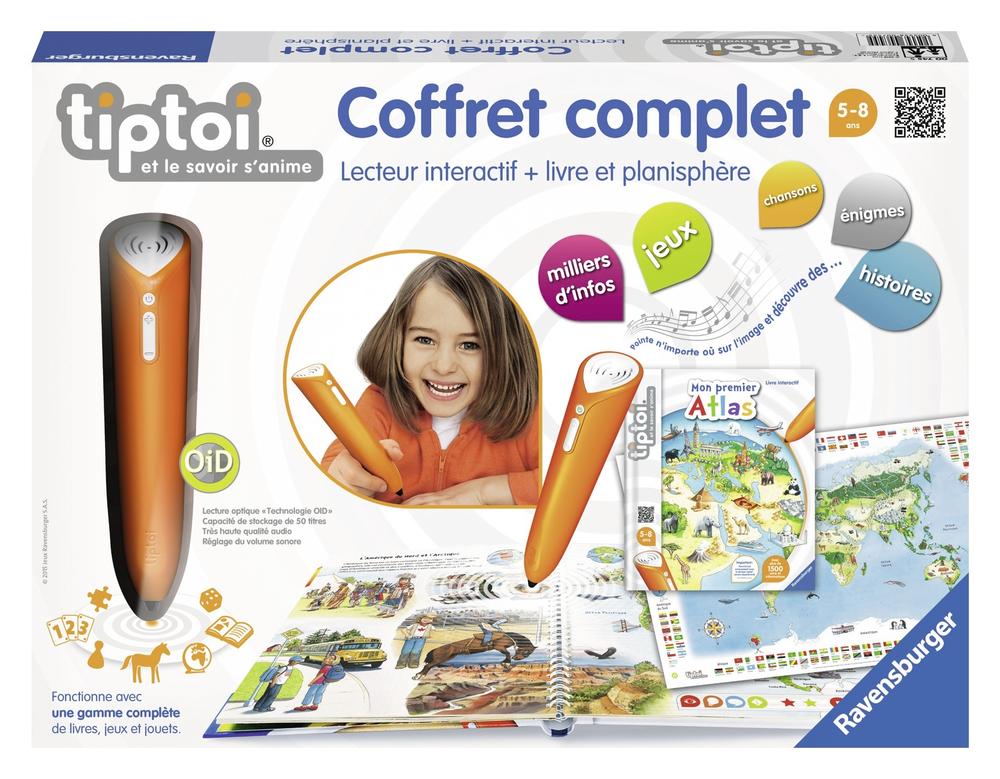 Tiptoi Coffret Mon premier Atlas Ravensburger 