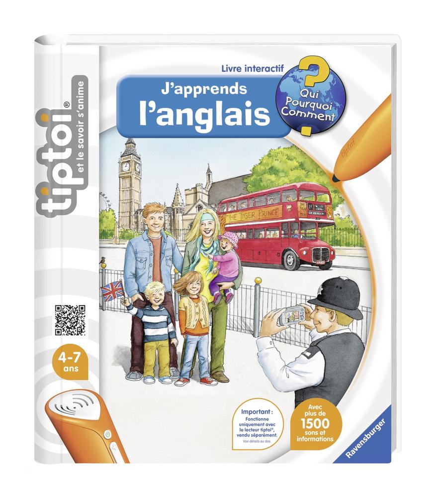 Tiptoi j'apprends l'anglais Ravensburger