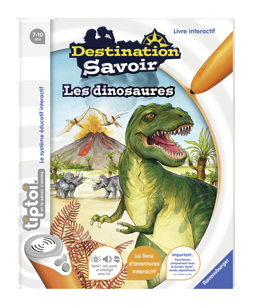 Tiptoi destination savoir - les dinosaures Ravensburger