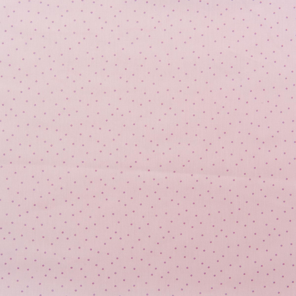 Tissu rose imprimé points métallisés - Hygge tissus