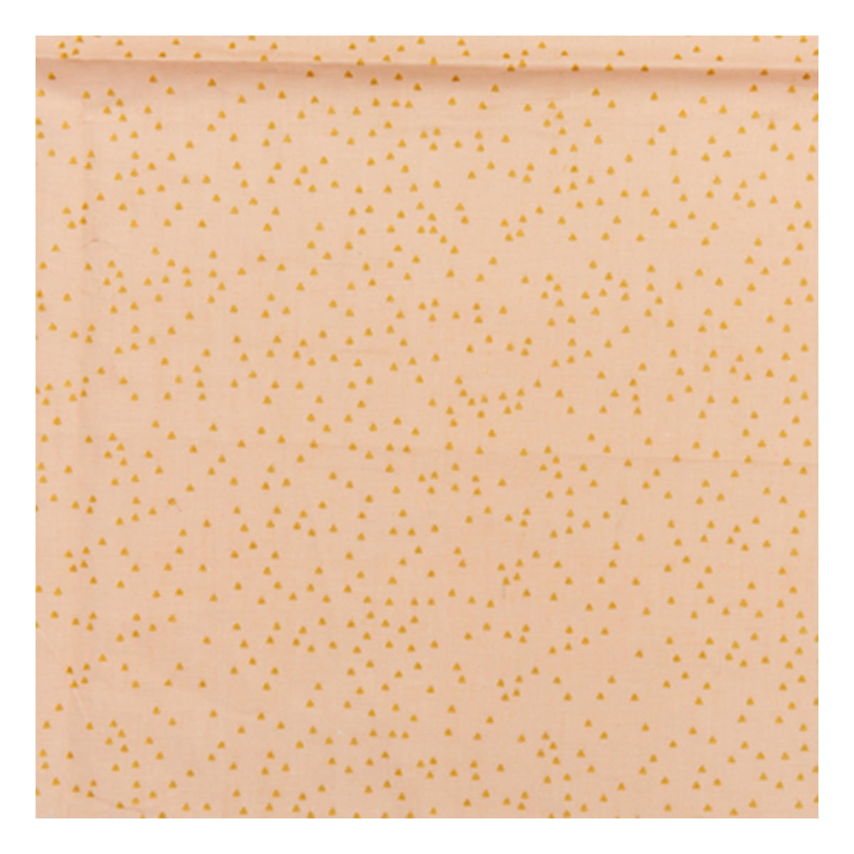 Tissu - 50 x 140 cm - triangle / or