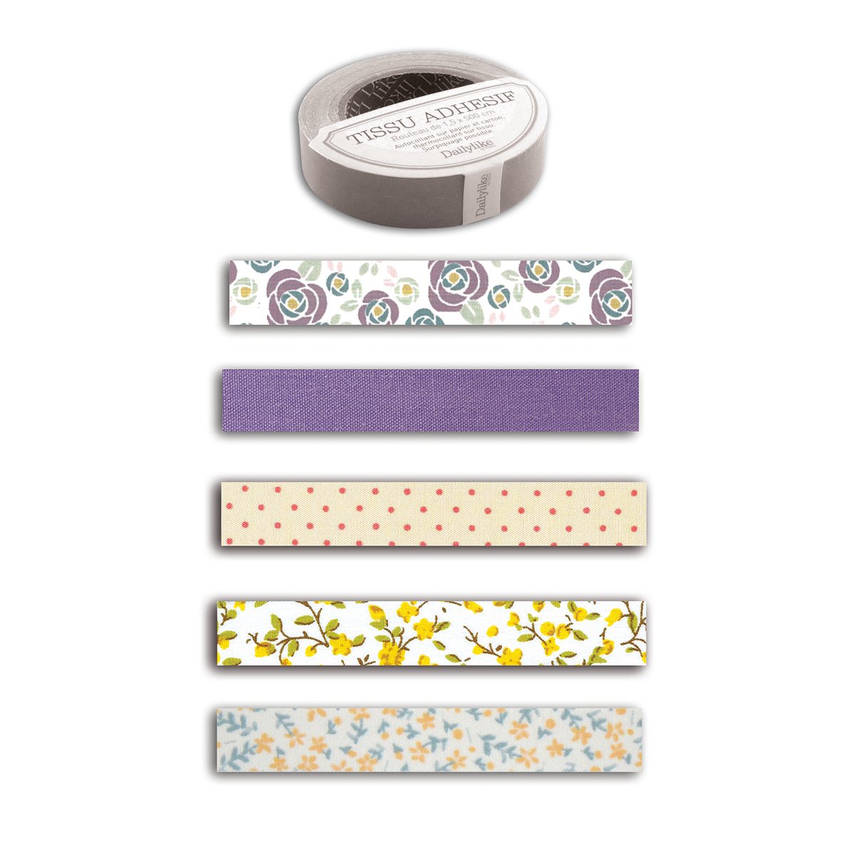 Tissus adhésifs rouleaux