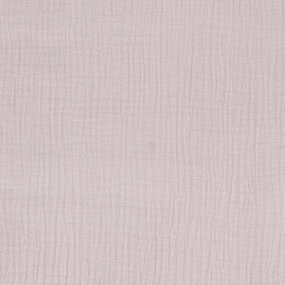 Tissu double gaze en coton - Rose cendré - 135x60cm
