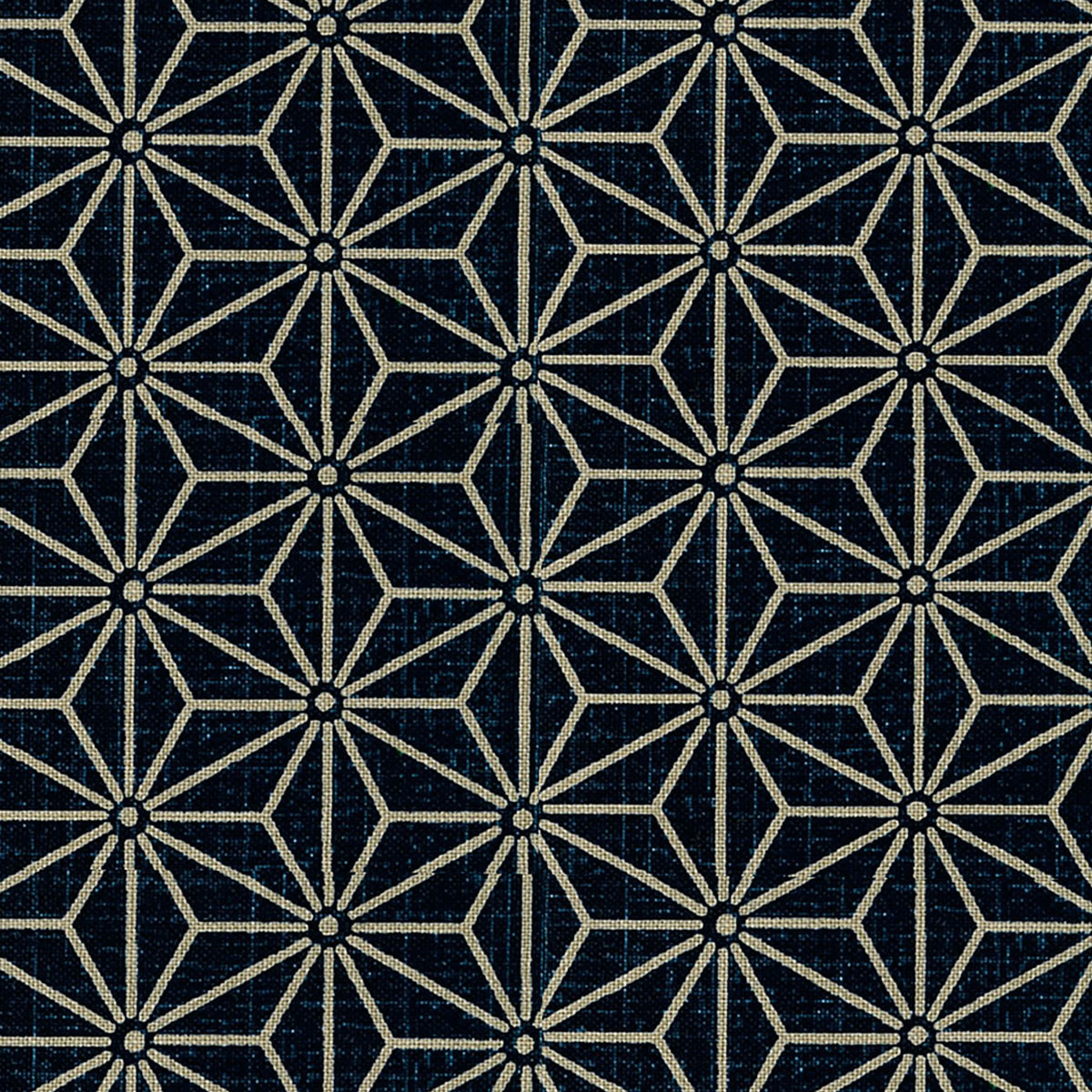 Coupon de tissu - 50 x 110 cm - Motifs Asanoha géométrique