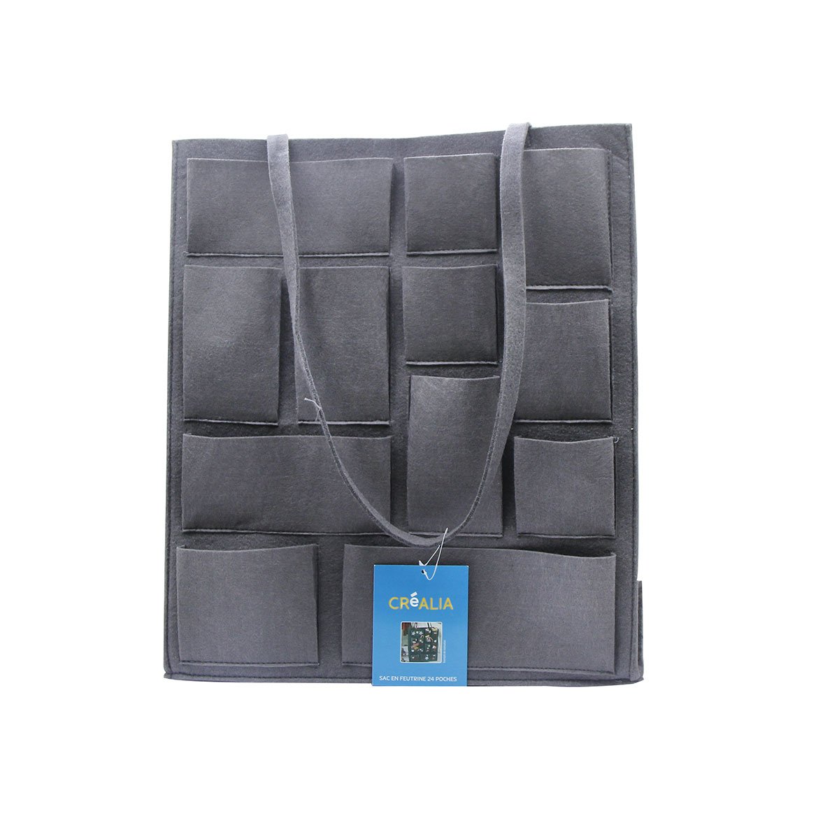 Sac & 24 pochettes en feutrine - Calendrier de l'Avent - Créalia