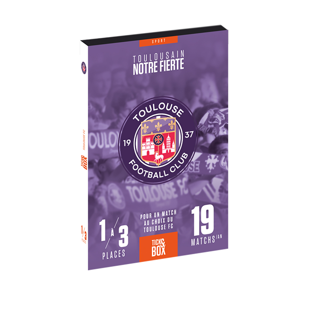 Coffret cadeau Tick&Box - Toulouse FC