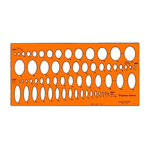 Trace ellipses 4 angles