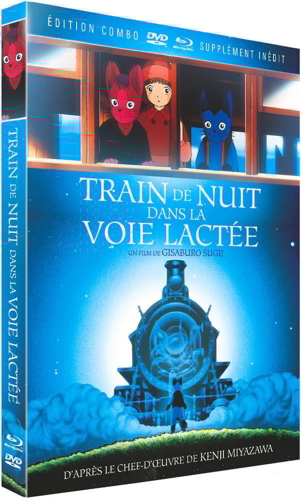Train de nuit dans la voie lactée