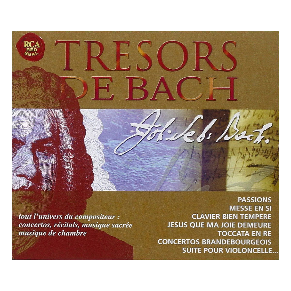 Coffret 4 CD - Les trésors de Bach