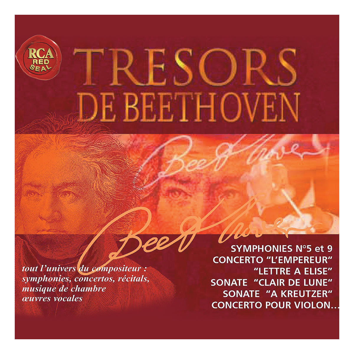 Coffret 4 CD - Les trésors de Beethoven