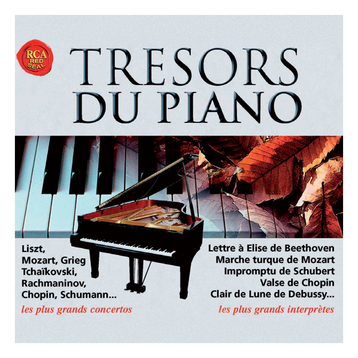Coffret 4 CD - Les trésors du piano