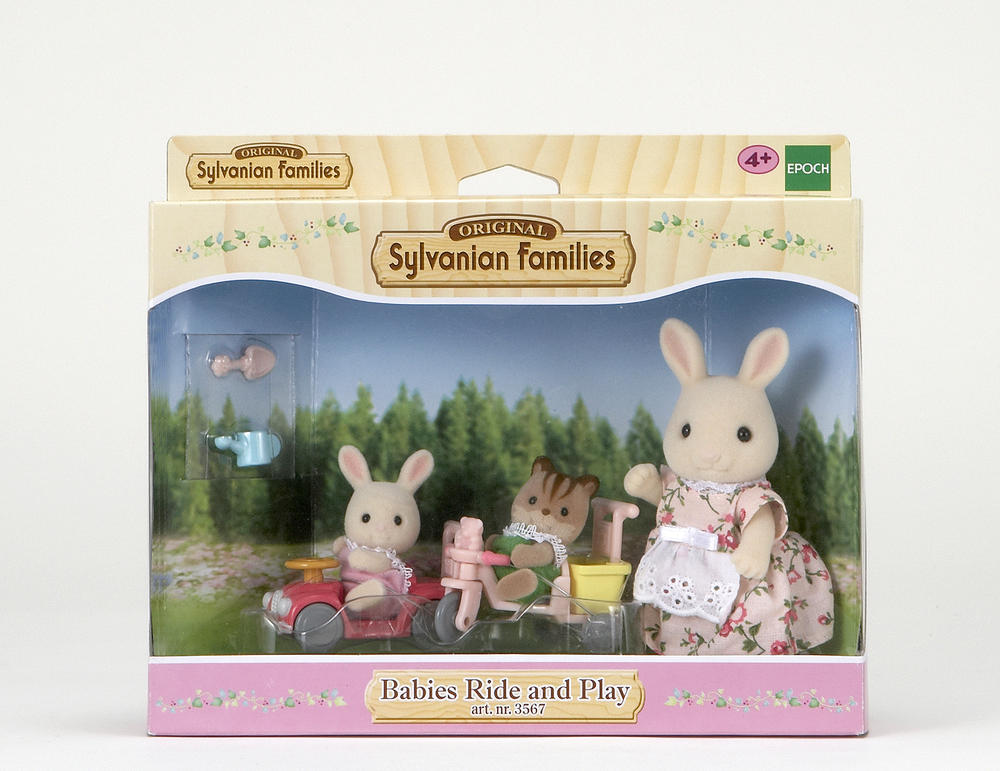 Tricycle & mini voiture bebes - Sylvanian Families