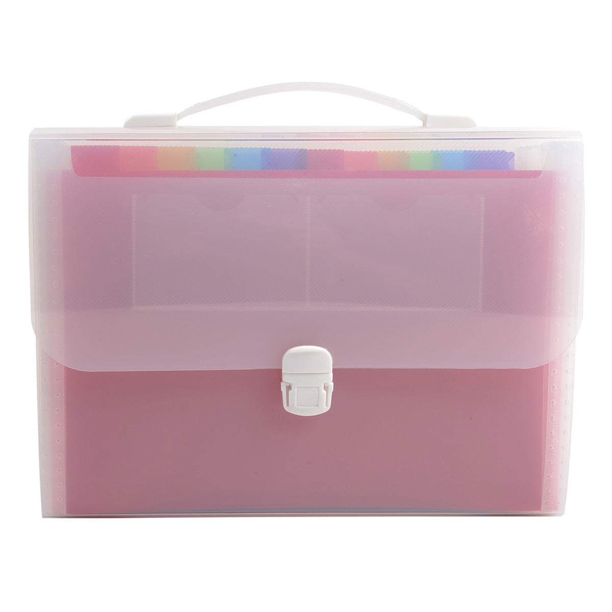 Trieur valisette Crystal avec poignée 24 compartiments