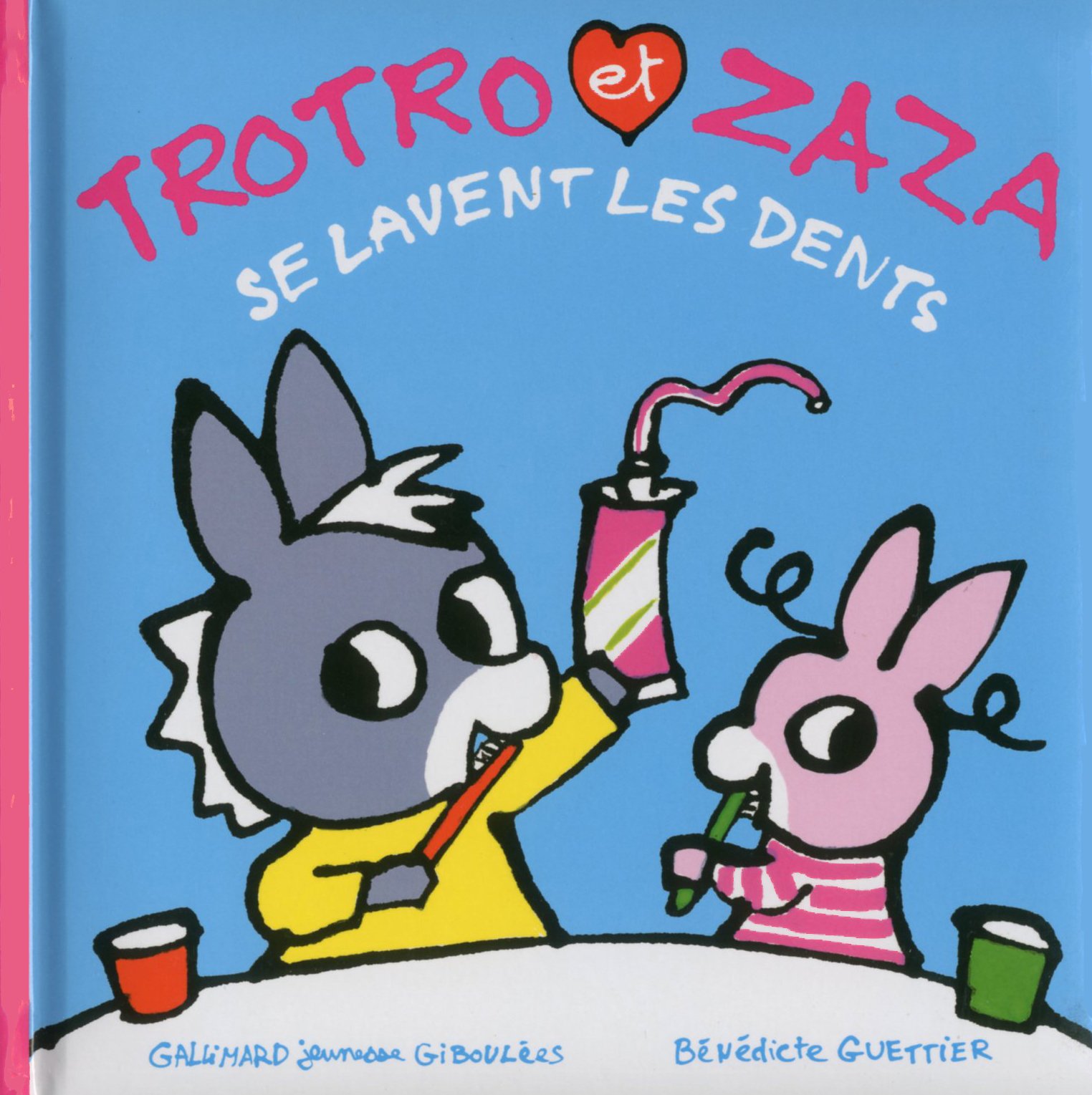 Trotro et Zaza se lavent les dents