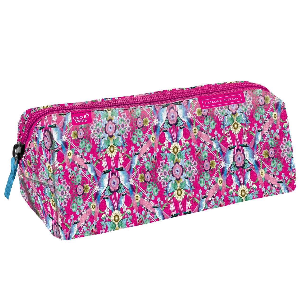 Fourre-tout Triangulaire C.Estrada -  Rose - Quo Vadis