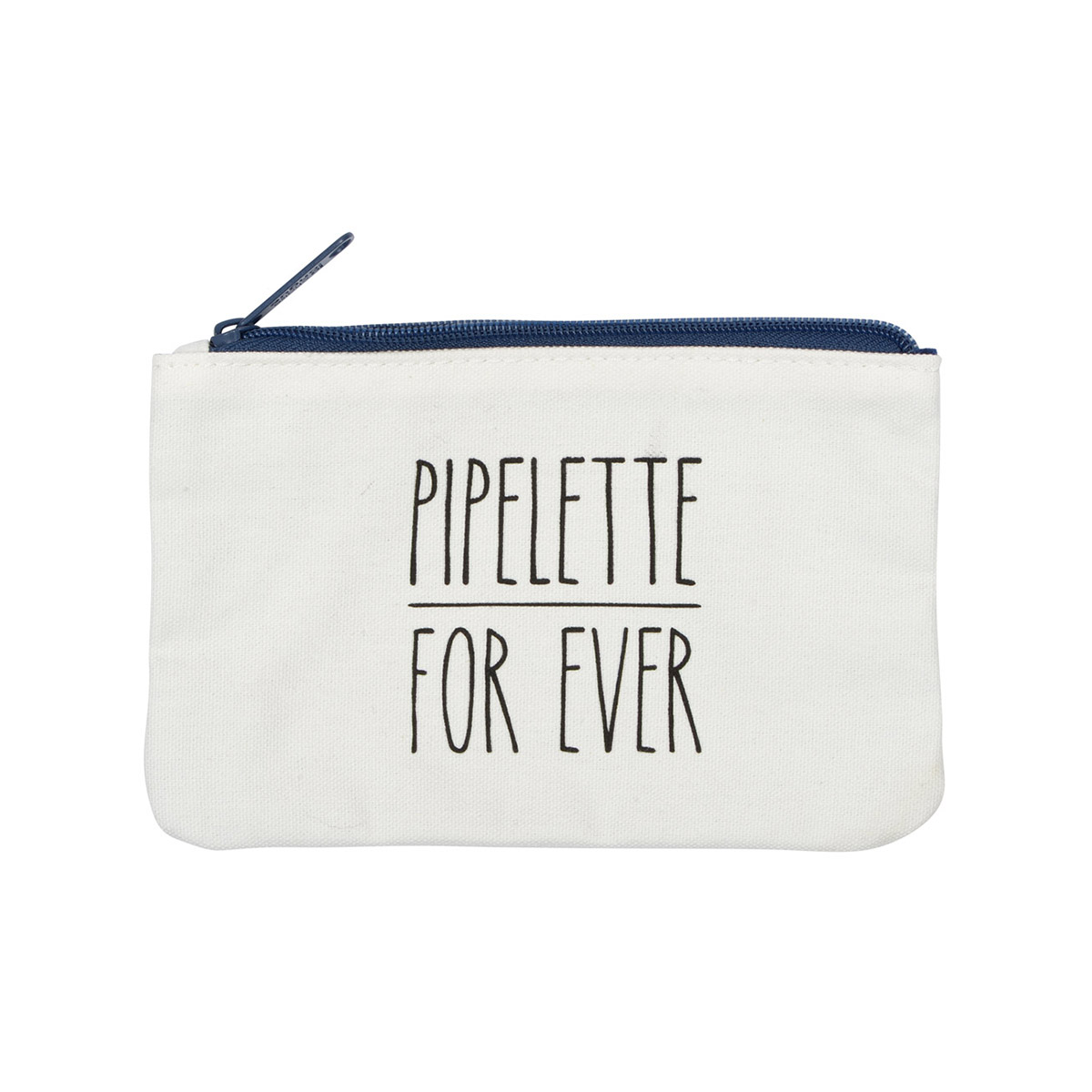 Trousse maquillage «pipelette for ever» - 19x12,5 cm
