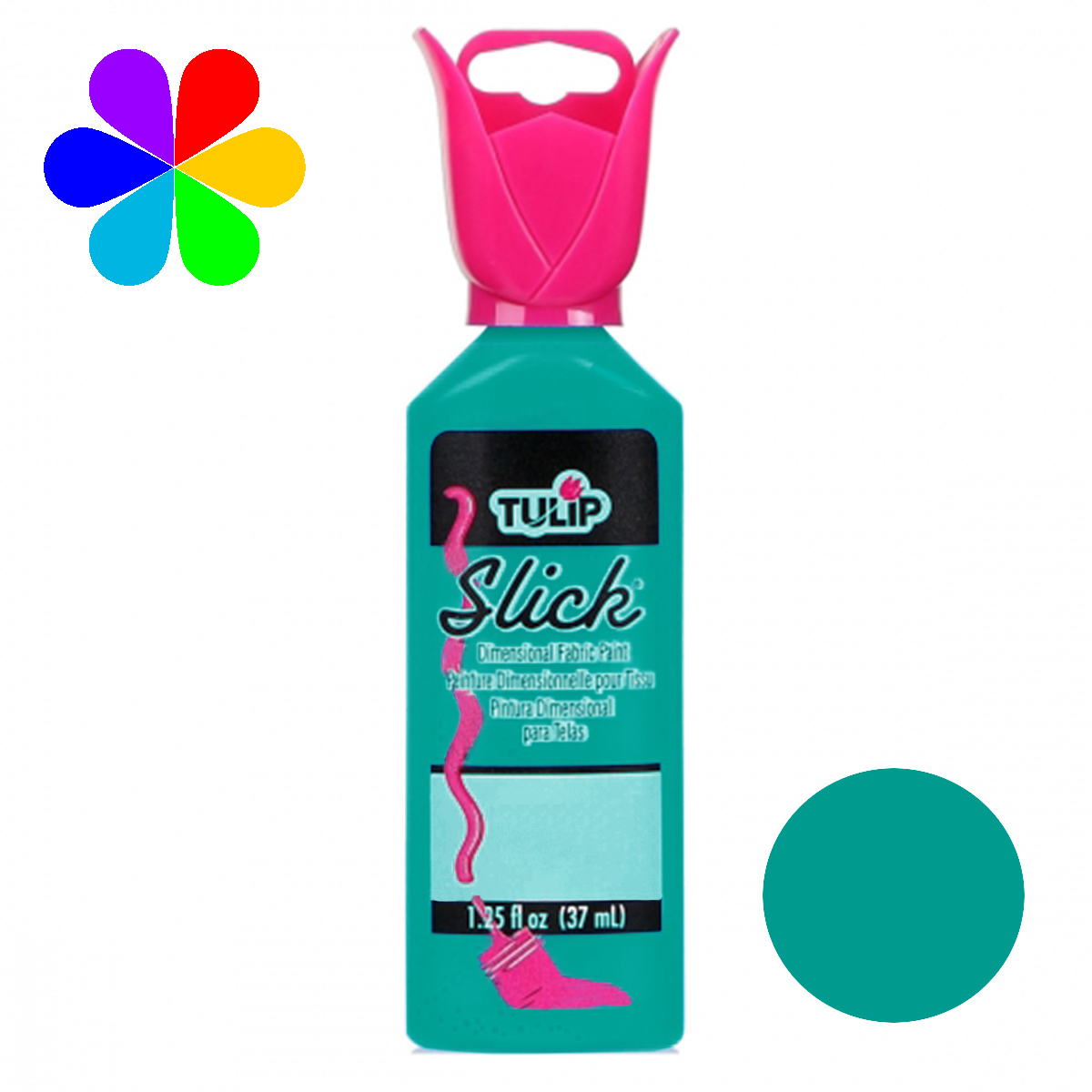 TULIP 37ML SLICK TURQUOISE TULIP 37ML SLICK TURQUOISE
