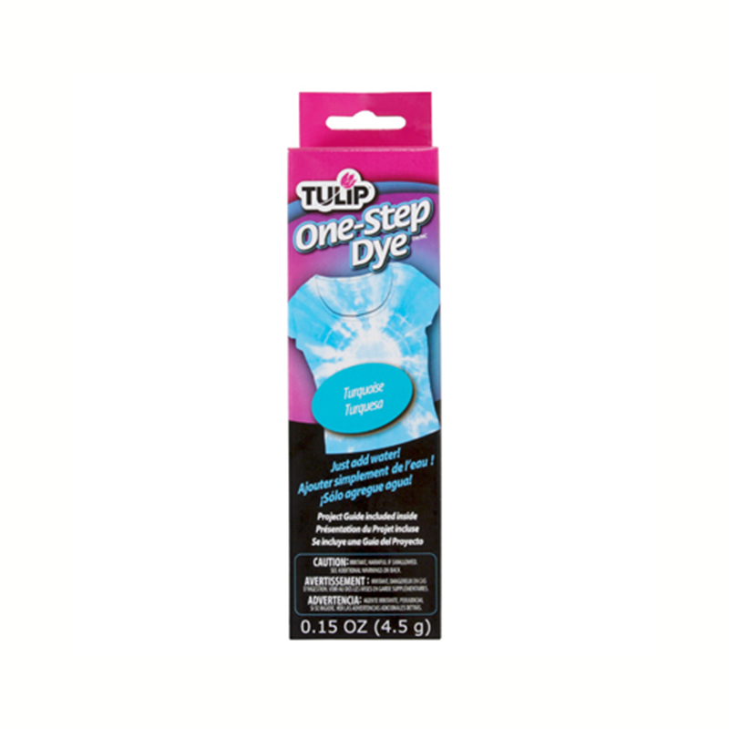 Kit - One-Step Dye - Turquoise Mat - 78 ml - Tulip