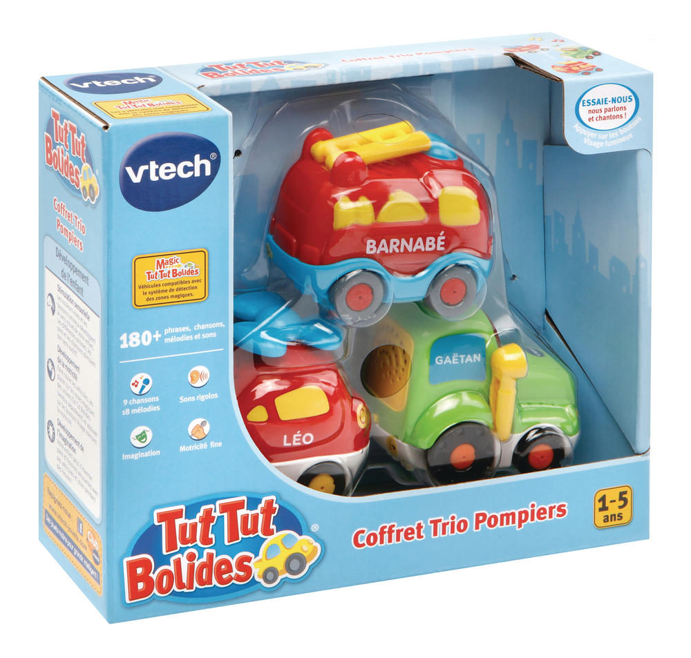 Tut tut bolides coffret trio secours VTech