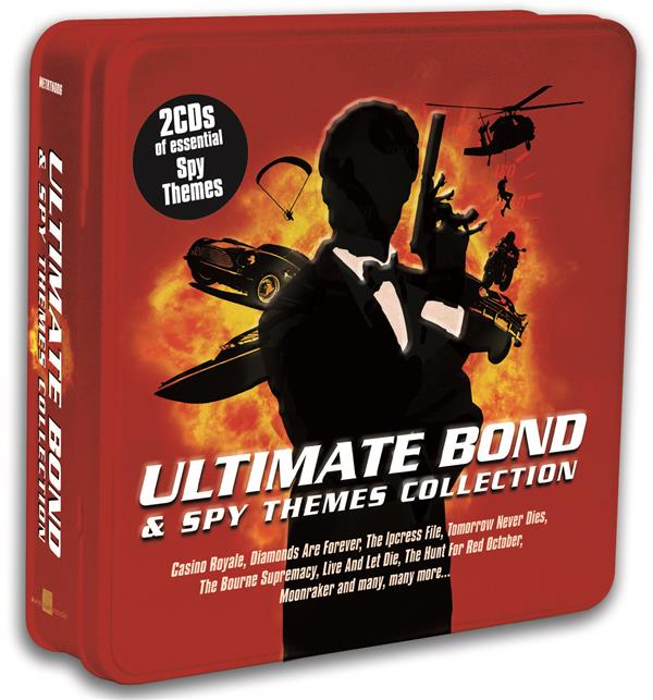 Métal Box 3 CD - « Ultimate Bond & Spy Themes Collection »