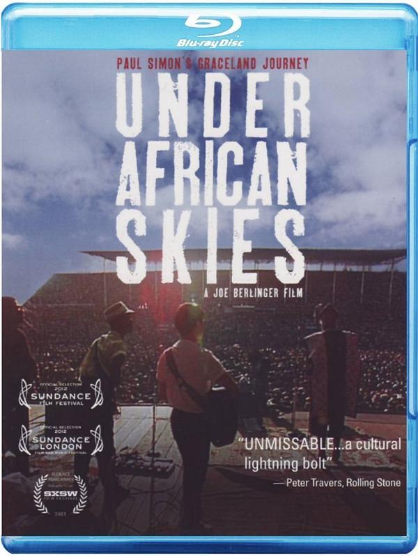 UNDER AFRICAN SKIES BLU-RAY (GRACELAND 25TH ANNIVERSARY FILM)