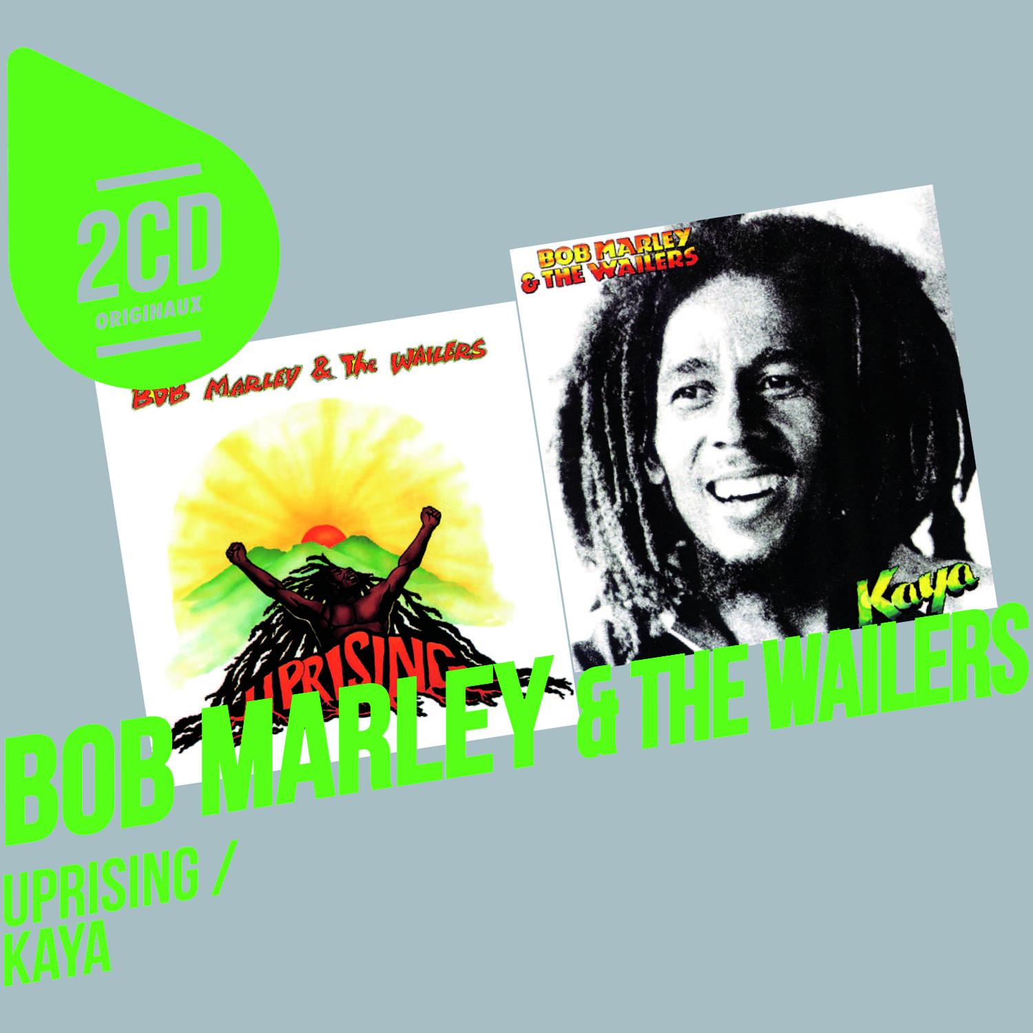 Coffret 2 CD - Bob Marley  - Uprising / Kaya