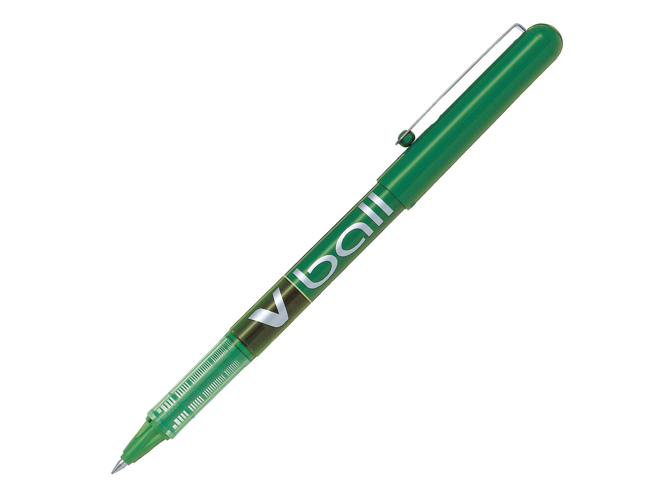 Stylo-roller encre liquide - V-ball 05 - Pointe conique fine - vert