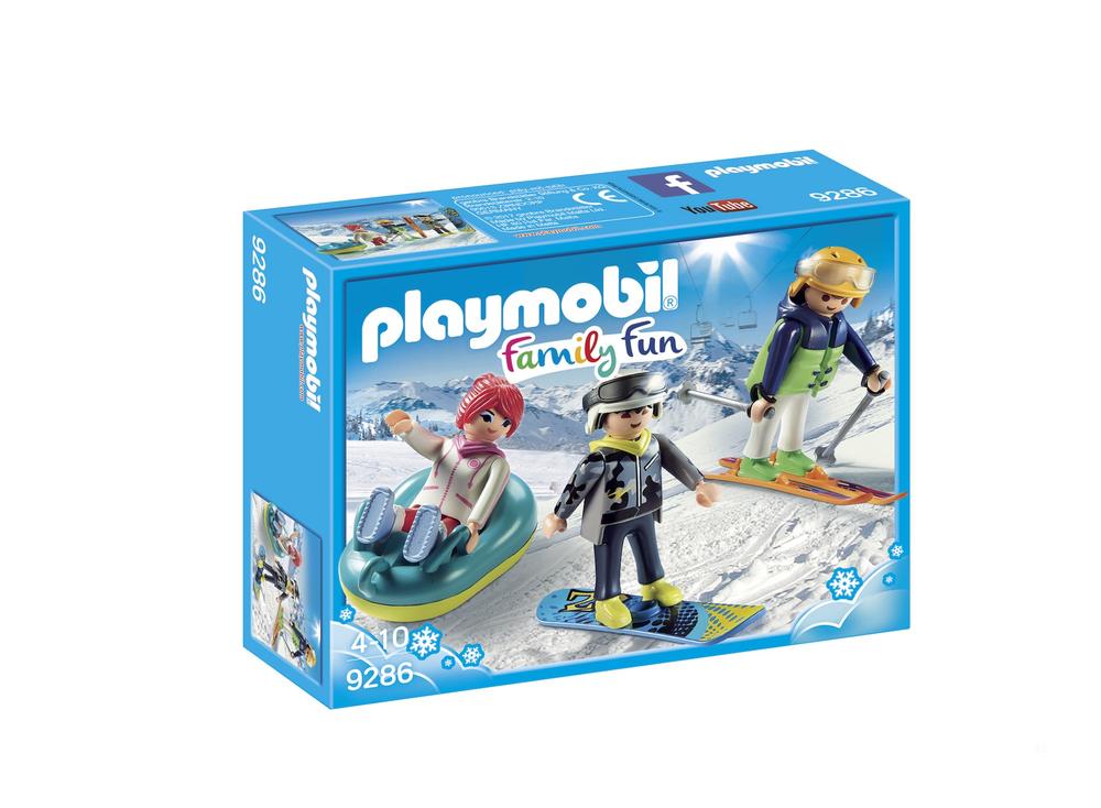 Vacanciers aux sports d'hiver  - Playmobil® - Family Fun - 9286
