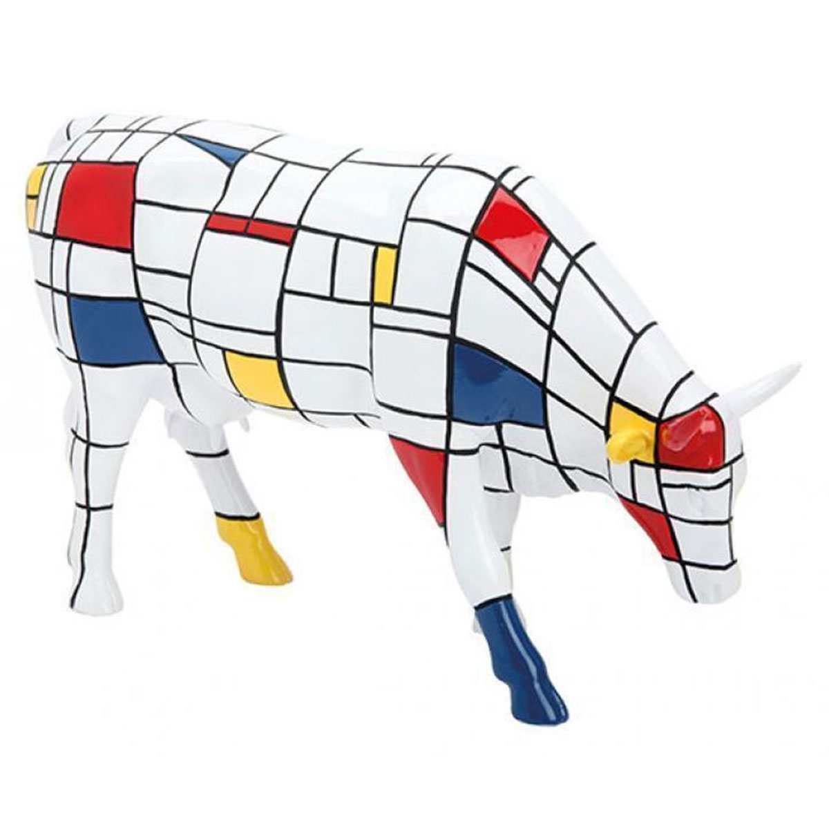 Figurine vache Moondrian - Grand modèle - Cow Parade