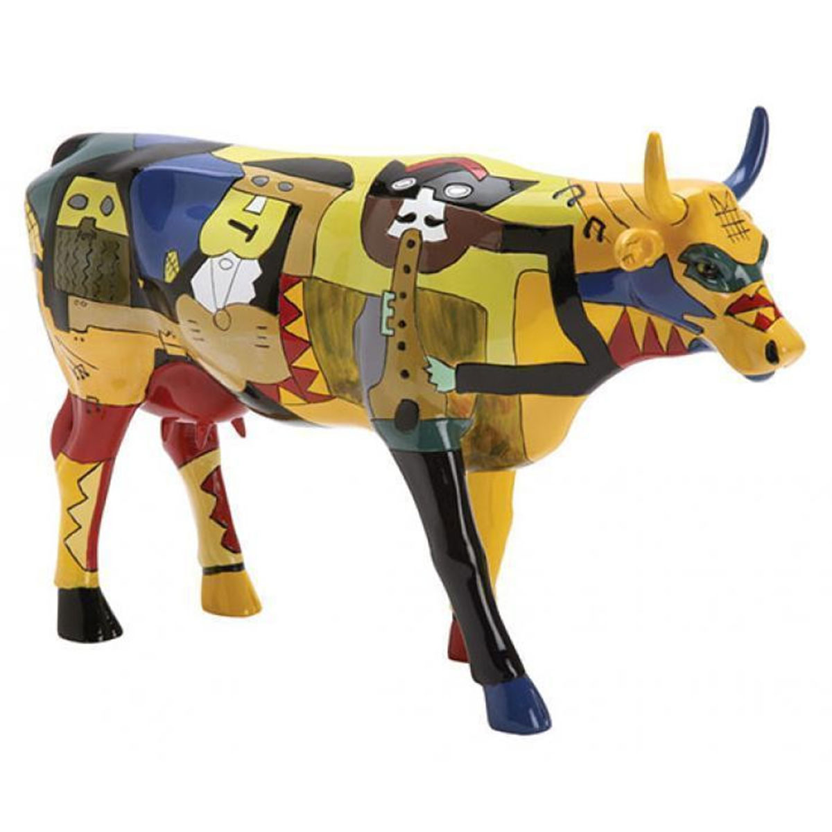 Figurine vache Picowso's Moosicians - Grand modèle - Cow Parade