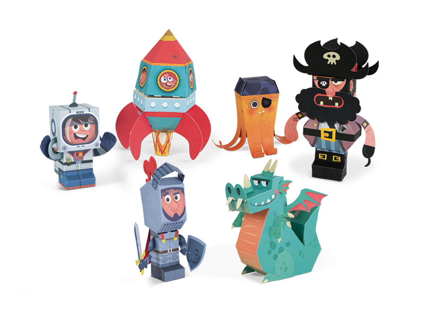 PAPER TOYS AVENTURE