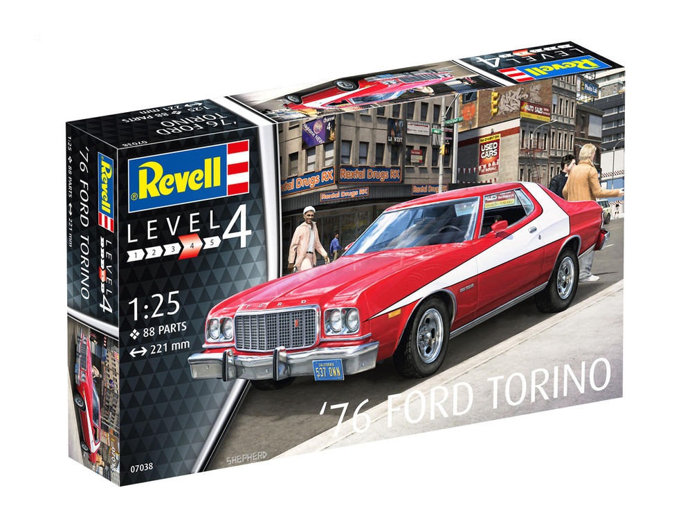 '76 Ford Torino - Maquette 1/25 - Revell 7038