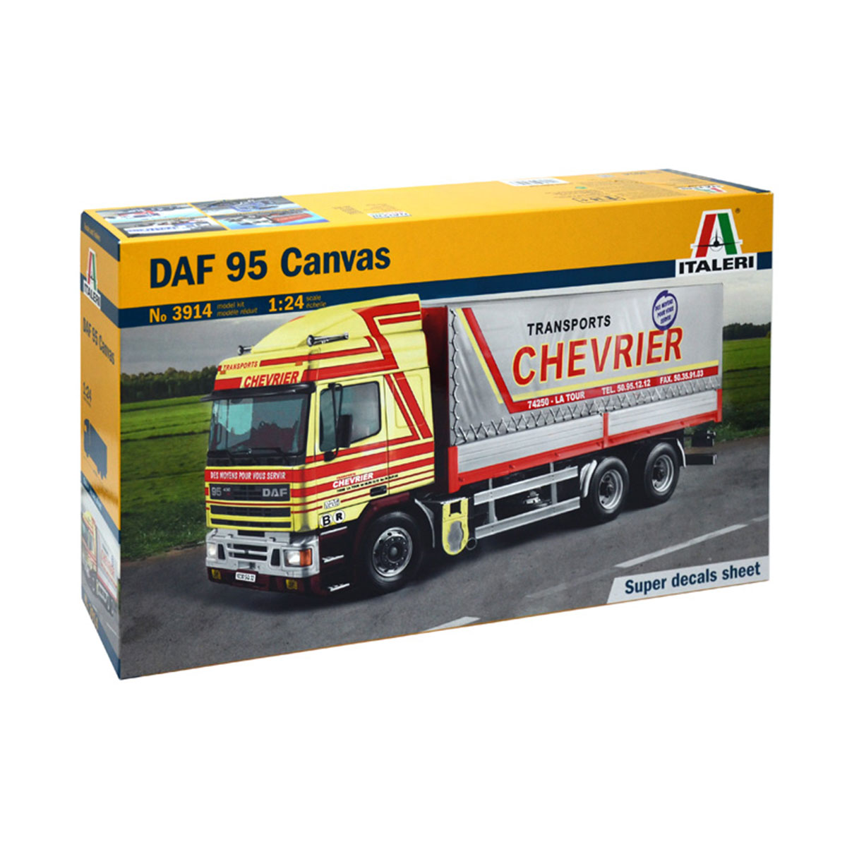 Maquette camion - DAF 95 Porteur bâché - I3914