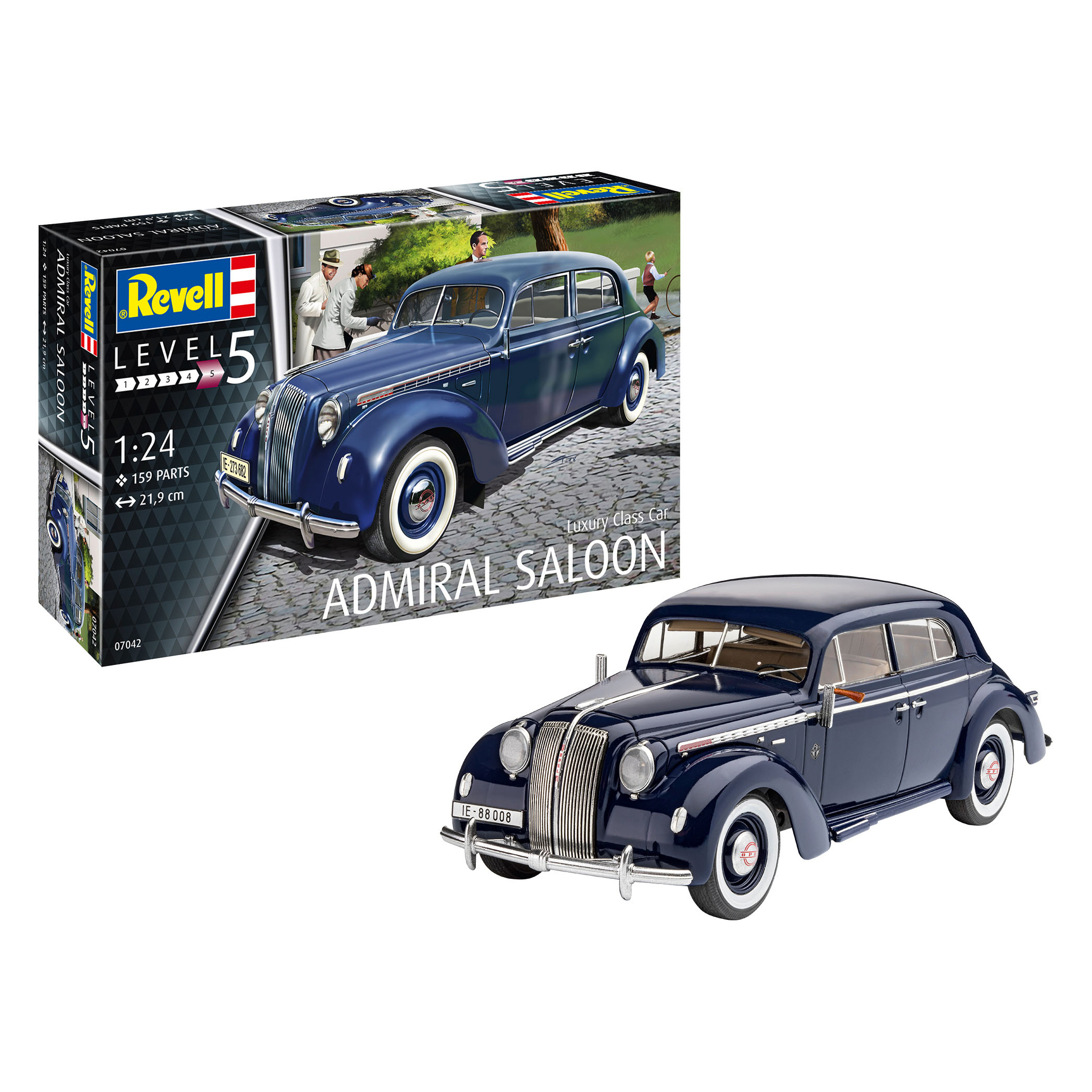 Luxury Class Car Admiral Saloon - Maquette voiture